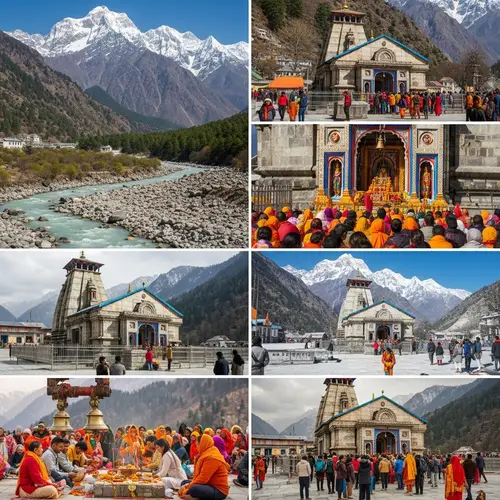 Sacred Aura of Kedarnath Temple & Majestic Himalayas | Uttarakhand