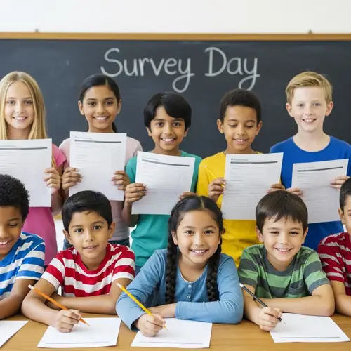 Engaging Children in Surveys: A Classroom Experience