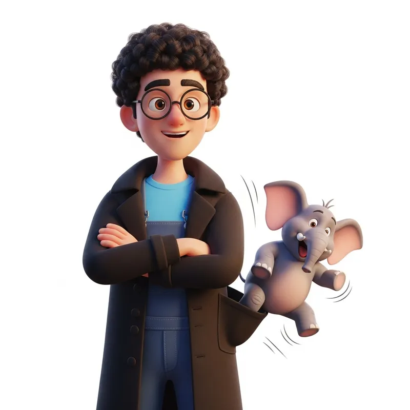 Scott Ohsman: Cheerful 3D Animation Character