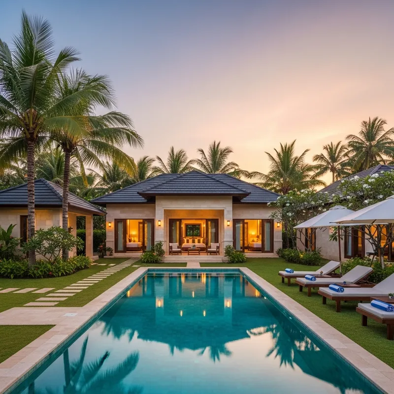 Luxury Villa with Pool in Lush Green Setting
