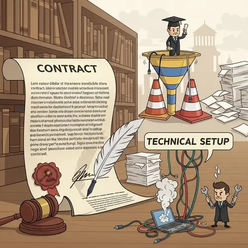 Witty Contract, Setup & Funnel Check with a Legal Twist