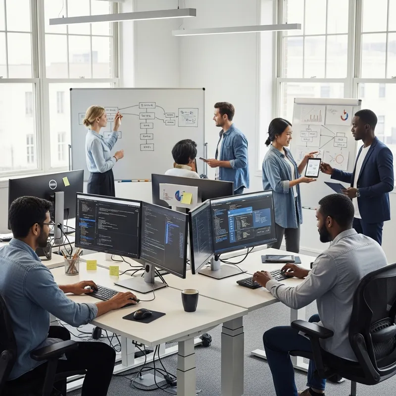 Innovative Software Company Office