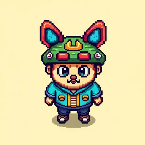 Top-Down Pixel Character Design Inspiration