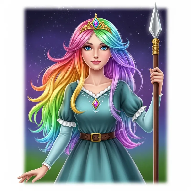 Princess Arella | Rainbow Hair & Adventure Passion