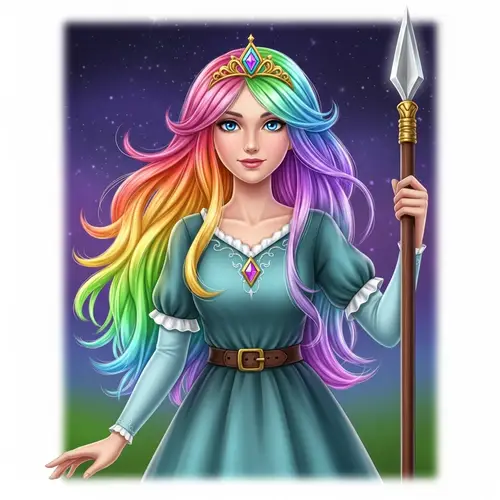 Princess Arella | Rainbow Hair & Adventure Passion