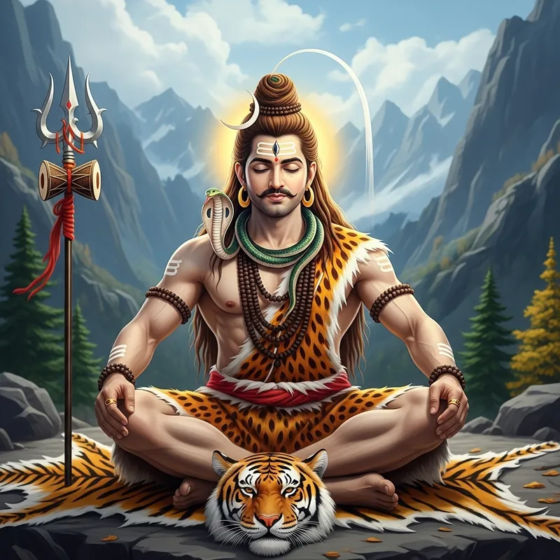 Prabhas as Lord Shiva: Iconic Deity Impersonation