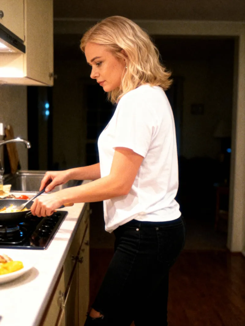 Captivating Evening Kitchen Moments