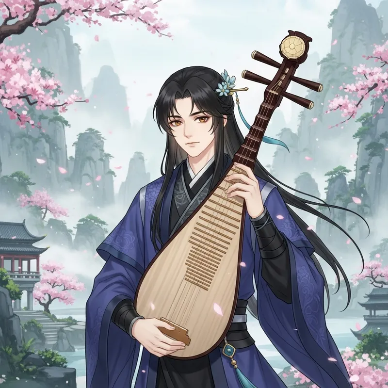 Mystical Boy Character Embodying Wisdom from Genshin Impact