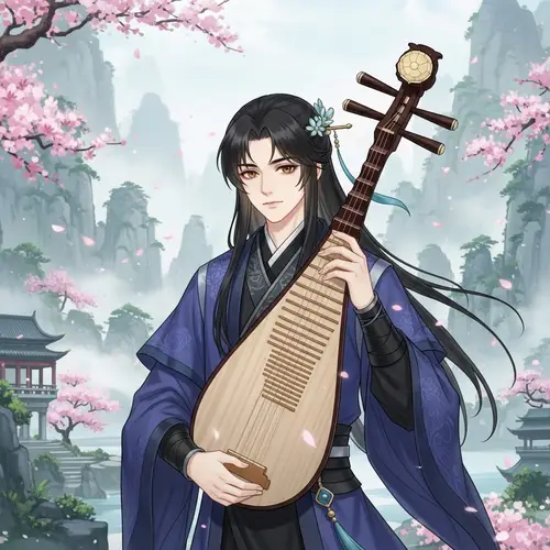 Boy Character from Genshin Impact Game