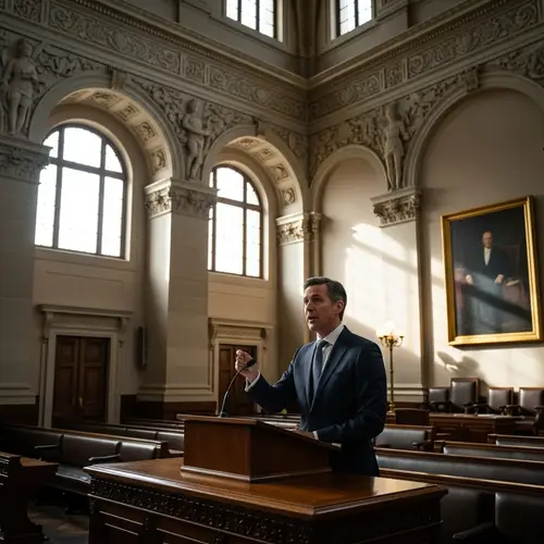 Tax Payment Importance Warning in Building