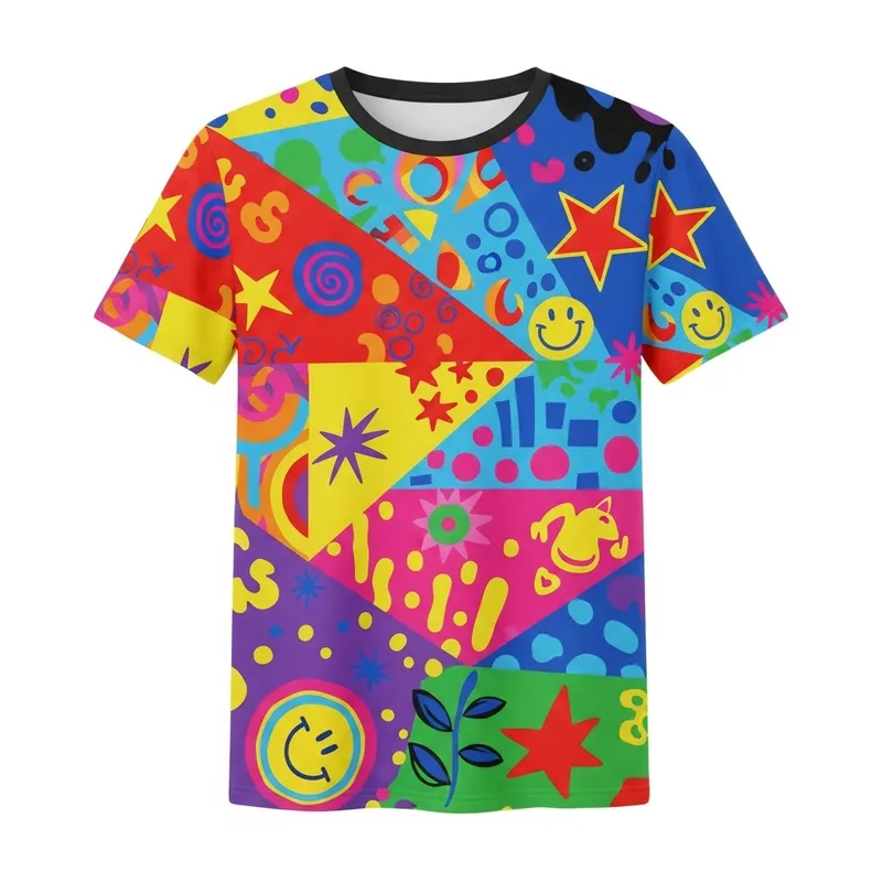 Quirky Flag-Inspired T-Shirt Designs