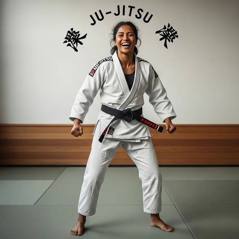 Fit Jujitsu Athlete T-shirt Print Design Fit Jujitsu Athlete T-shirt Print Design