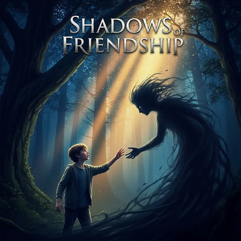 Kid's Dark Companion - Fantasy Movie Cover Art