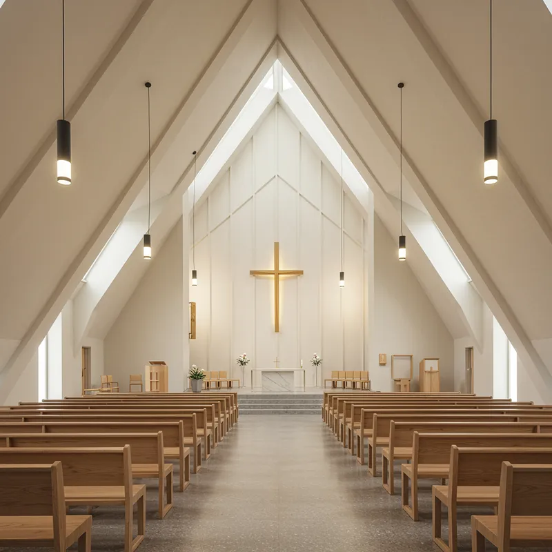 Modern Church Interior Design Ideas