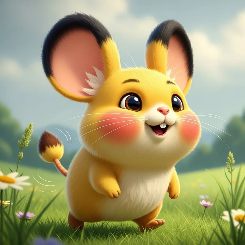 Pikachu: The Playful Yellow Creature