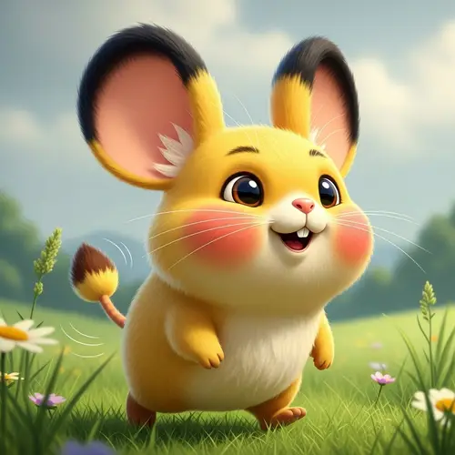 Pikachu: The Playful Yellow Creature