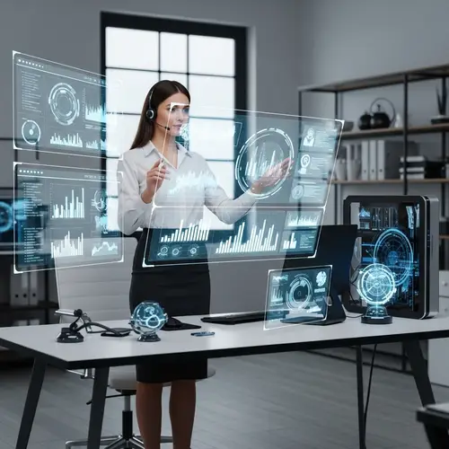 Efficient Virtual Assistant in Modern Workspace