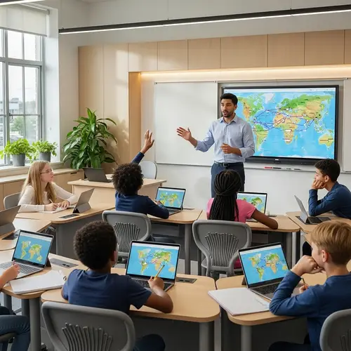 Modern Classroom | Social Studies Lesson for Gifted Students