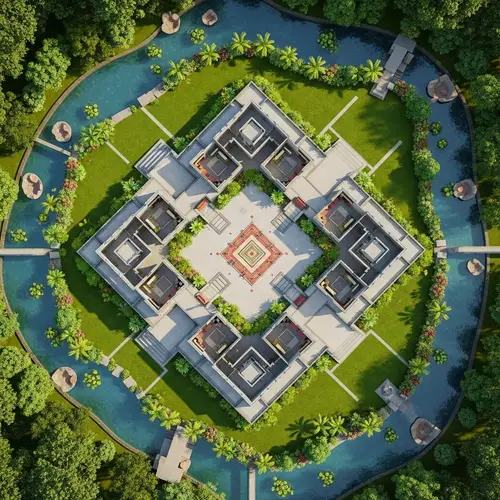 Tranquil Vastu Shastra-Inspired Environment Design