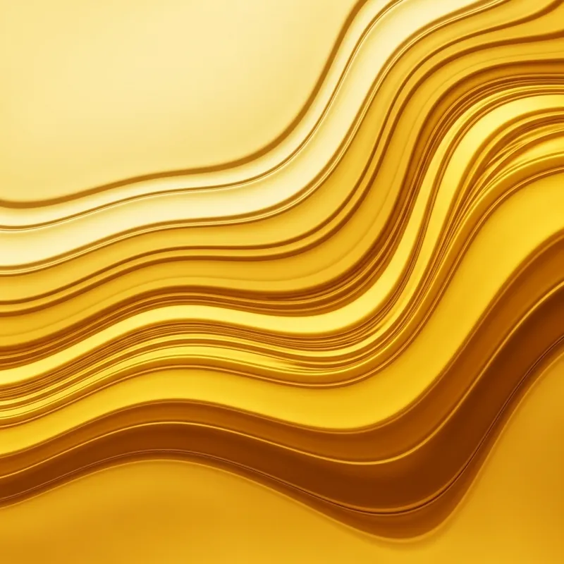 Abstract Gold Layers - Visualizing Radiant Sea of Gold