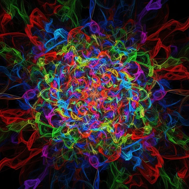 Color Explosion Abstract Art | Explosión de Colores