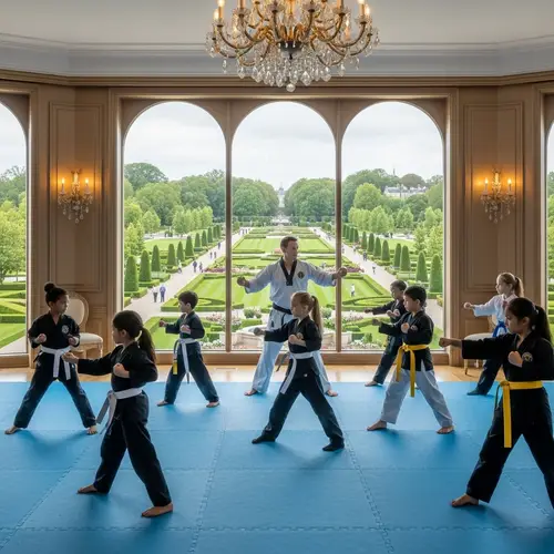Luxury Private School with Martial Arts Training