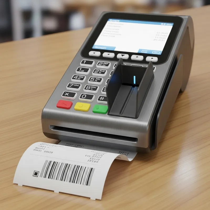 myPOS POS Terminal with Card Slot and Display Screen