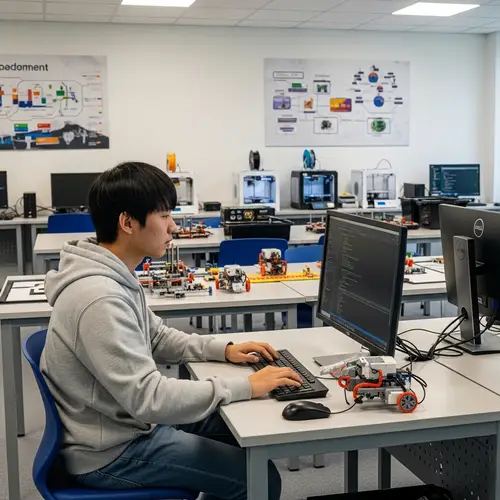 Modern Technology Classroom: Advancements in Education