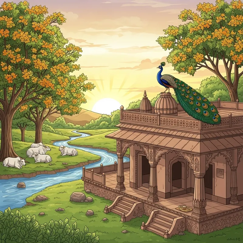 Residence of Krishna - Historical Traditional Dwelling