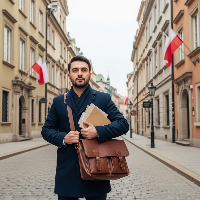 Azerbaijani Courier in Warsaw | Delivering with Determination