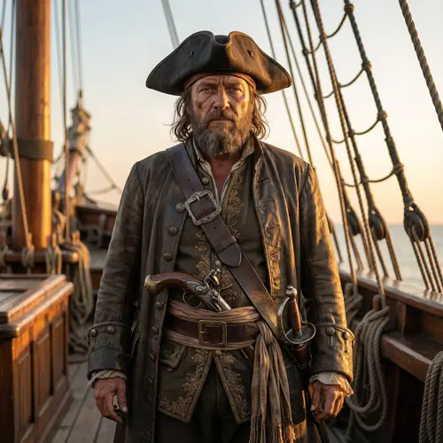 17th Century Pirate Photography - Professional Quality