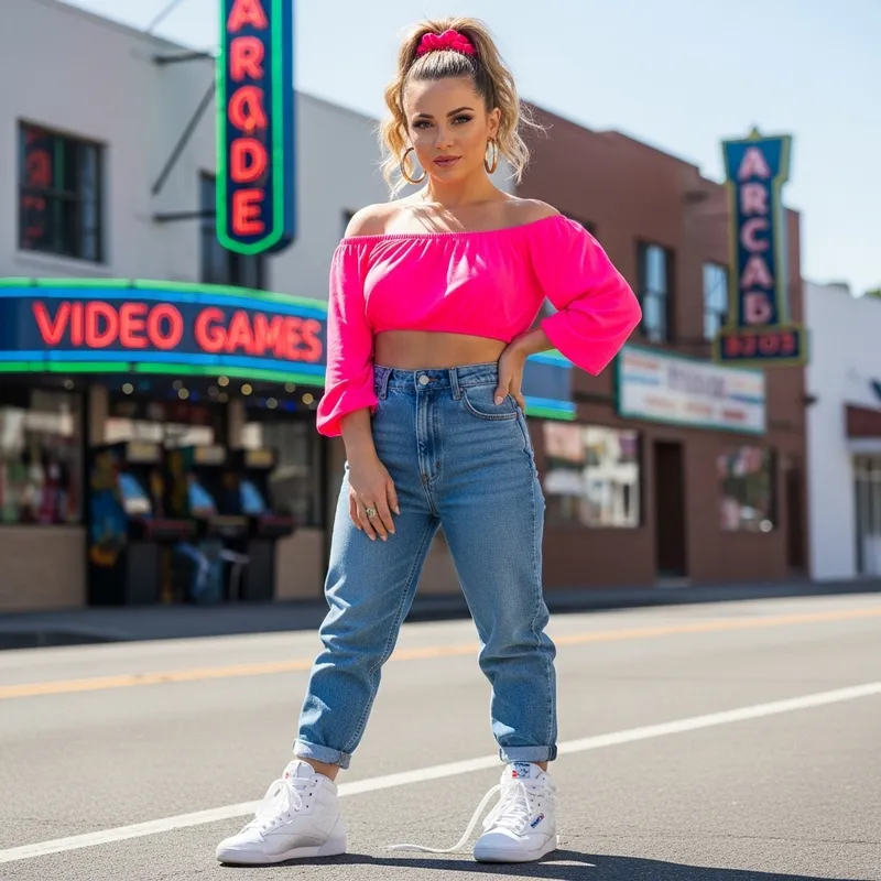 Retro Chic Outfit Inspired by Airiana Grand