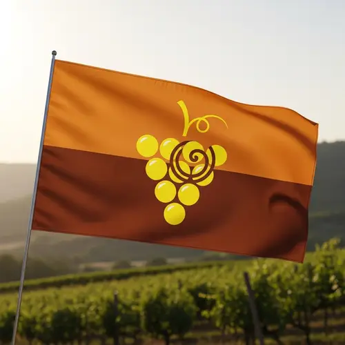 Country Flag of Renowned Brandy Producer