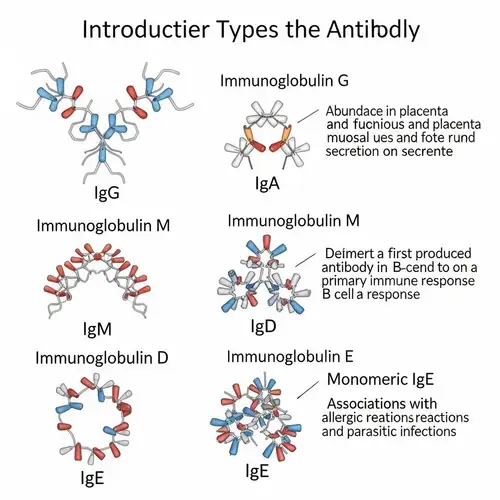 5 Primary Antibodies Produced by Human Immune System
