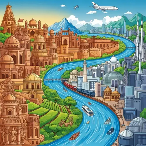 Animated Journey Through the History of India: Traditional to Modern