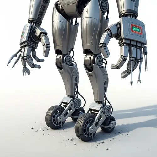 Innovative Robot Design: Hands & Feet Features