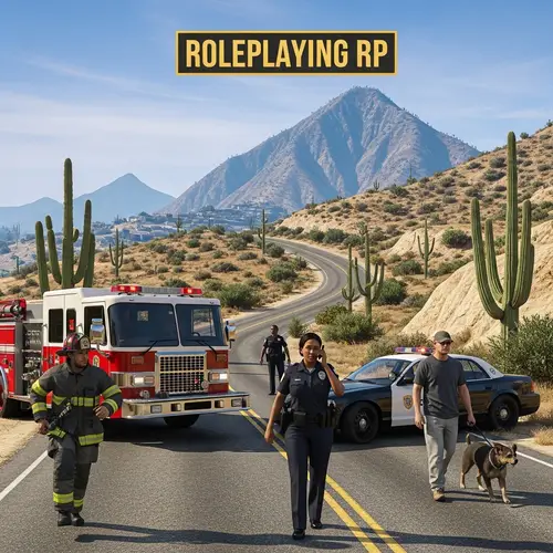 Explore Arizona RP in GTA SAMP: Scenic Landscapes