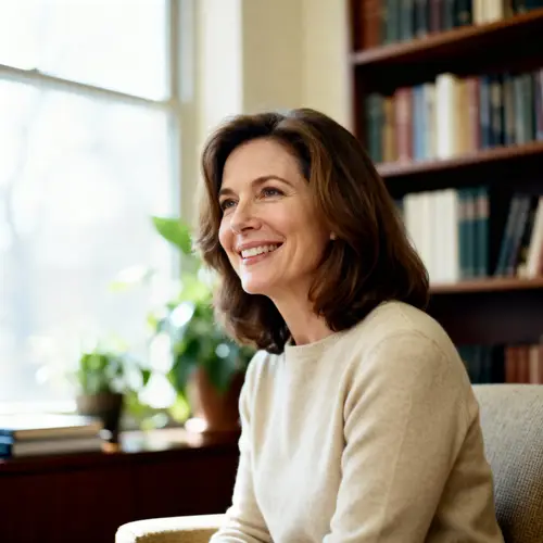 Warm & Approachable Therapist Headshot