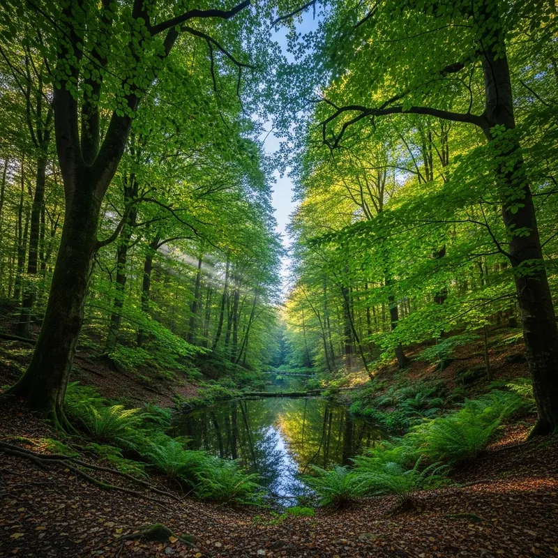 Enchanted Forest: Mystical Beauty & Tranquility Enchanted Forest: Mystical Beauty & Tranquility