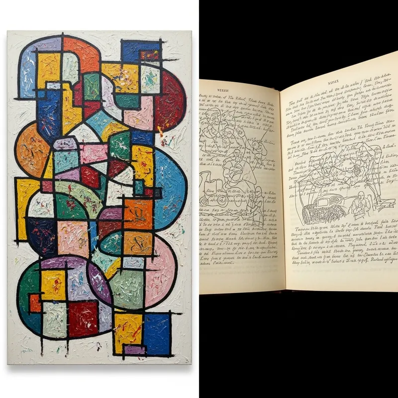 Abstract Expressionism & Literary Modernism: Artistic Interpretations