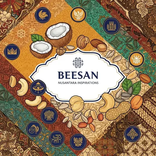 Premium BEESAN Baklava Packaging Design Inspired by Indonesia's Heritage
