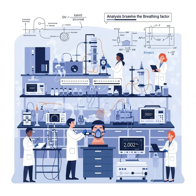Breathing Respirator Protection Factor Determination