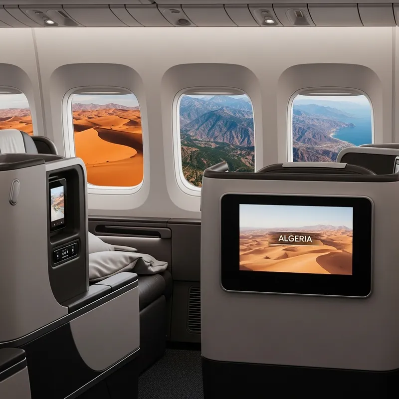 Luxurious Flights to Algeria | Exclusive Comfort & Elegance