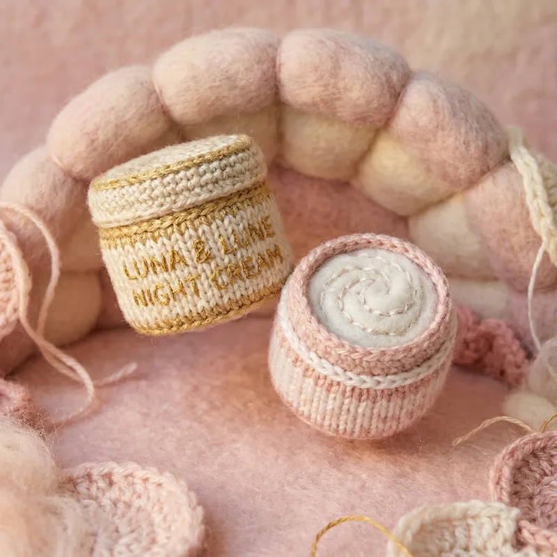 Handcrafted Miniature Beauty: Yarn and Plush Textiles