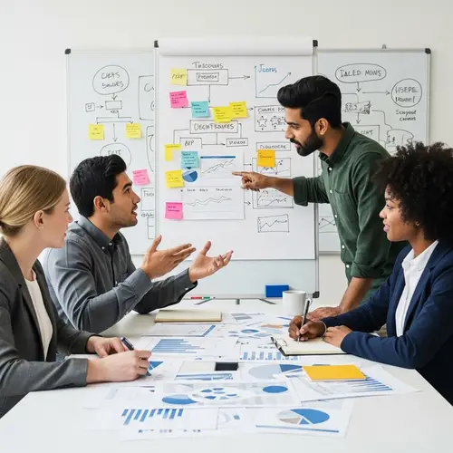 Diverse Group Brainstorming Ideas | Creative Collaboration