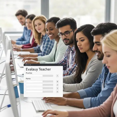 Diverse Students Evaluating Teacher Performance Online