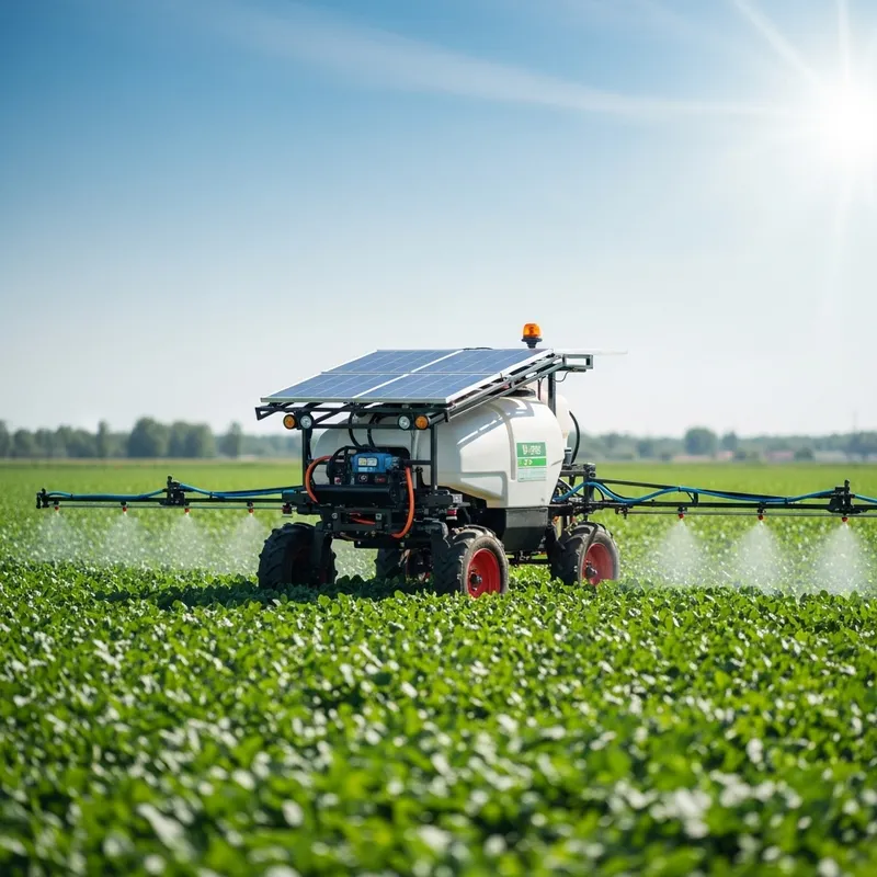 Autonomous Agricultural Pesticide Sprayer | Eco-Friendly Tech
