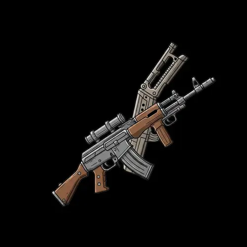 Cartoon Weapons: Cool Illustrations