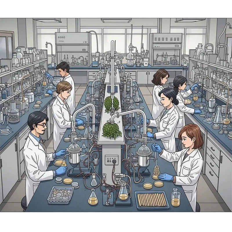 Laboratory Distillation of Graviola Seeds