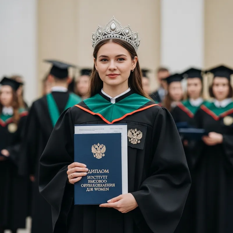 Dignified Slavic Graduate | Noble Maidens Institute